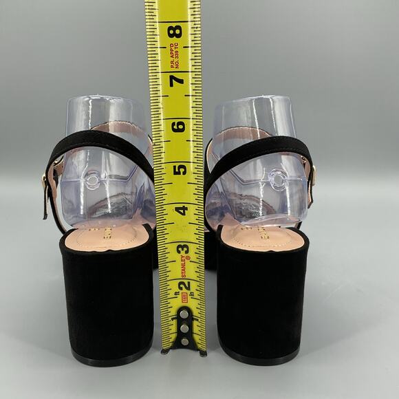 NEW Bandolino Women’s Pennie 2 Sandals Black Size 8.5M - Picture 4 of 10